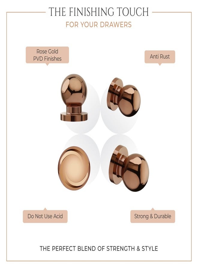 LAPO مجموعة مقابض LAPO المكونة من 6 قطع للخزائن - مقابض أدراج عصرية من الفولاذ المقاوم للصدأ للمطبخ، وخزانة الملابس، والخزائن، وأثاث المنزل (طلاء ذهبي وردي بتقنية PVD) - Image 5